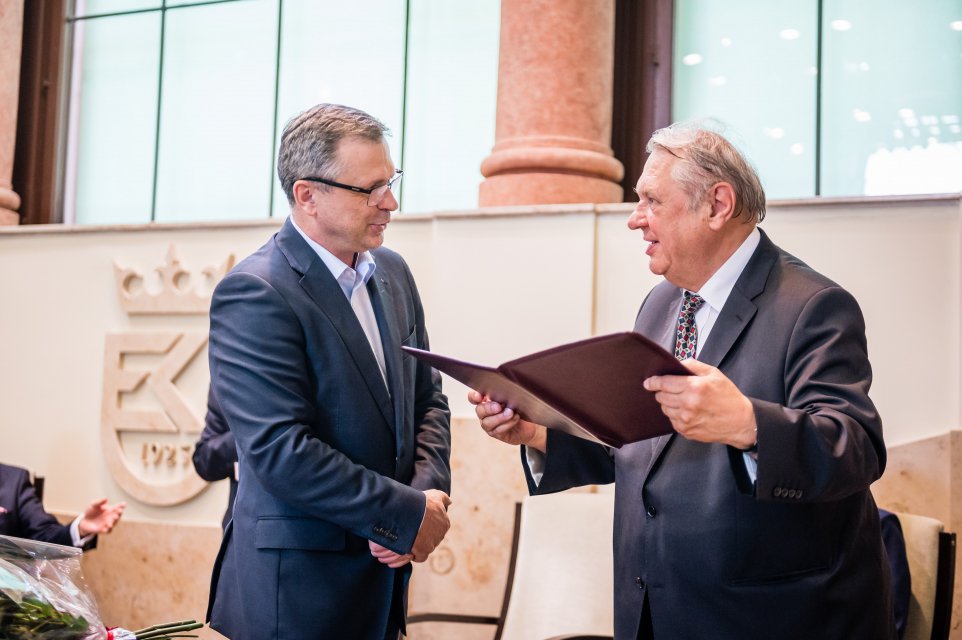 Jubileusz 80-lecia prof. dr. hab. Zygmunta Szymli