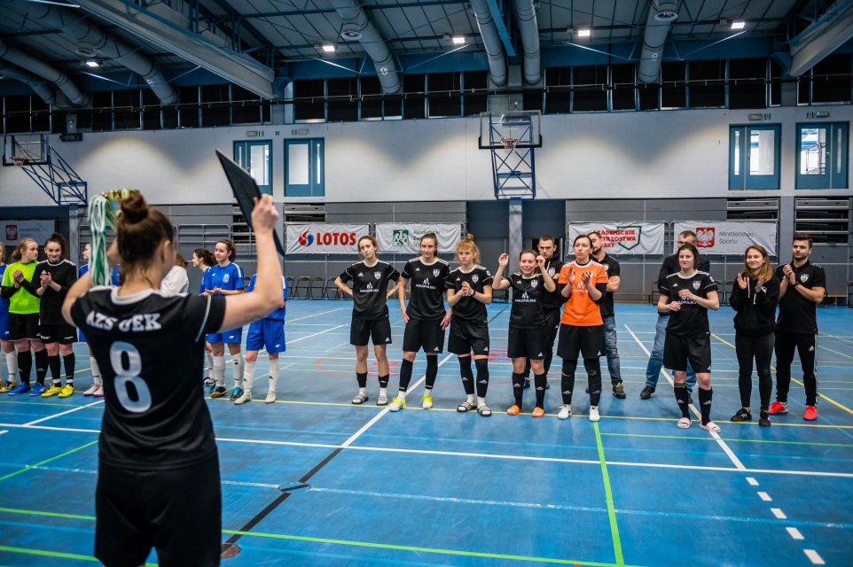 Turniej półfinałowy AMP w futsalu kobiet.