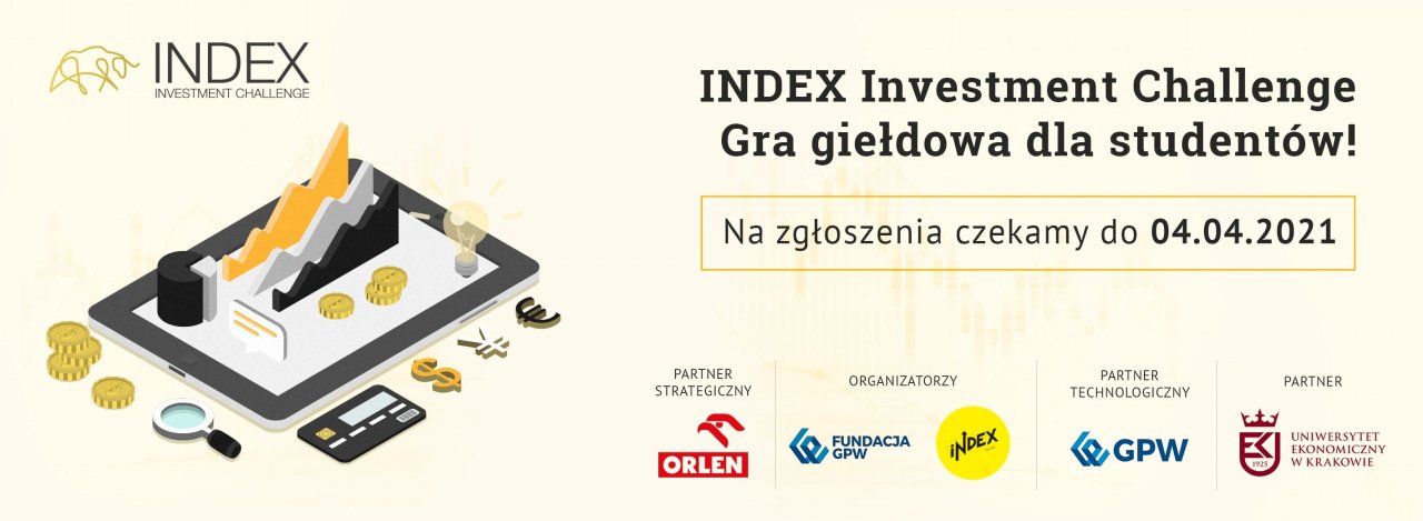 INDEX Investment Challenge - Największy studencki konkurs inwestycyjny w Polsce właśnie wystartował.