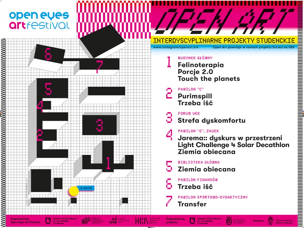 Plakat OPEN ART