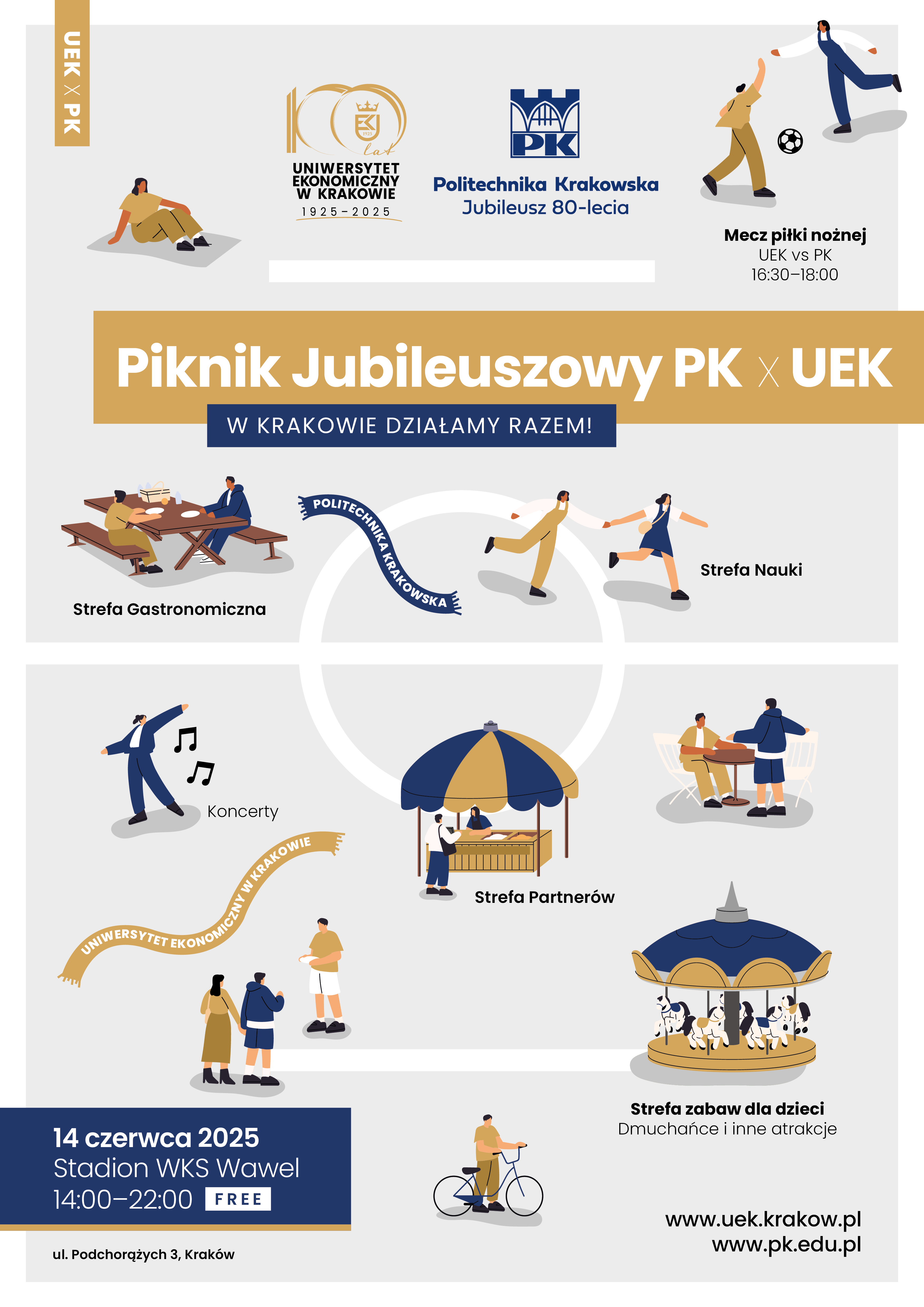 Plakat Pikniku Jubileuszowego