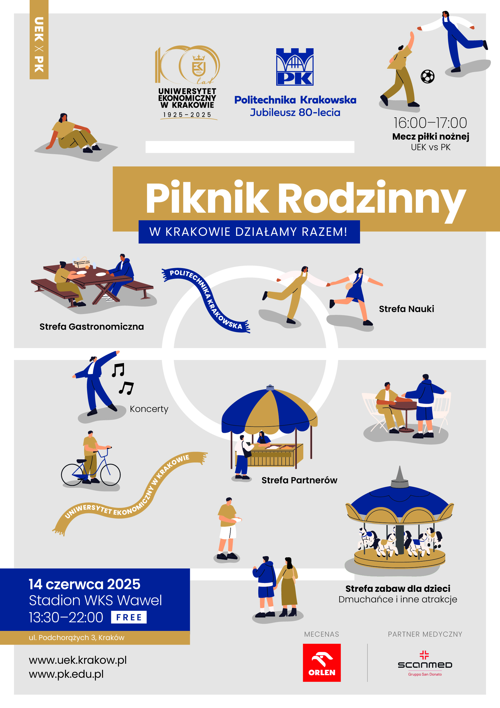 Plakat Pikniku Jubileuszowego