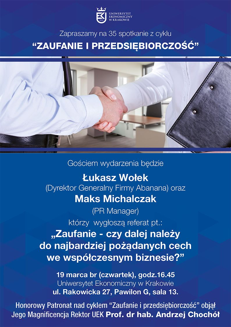 Plakat 35. spotkania z cyklu